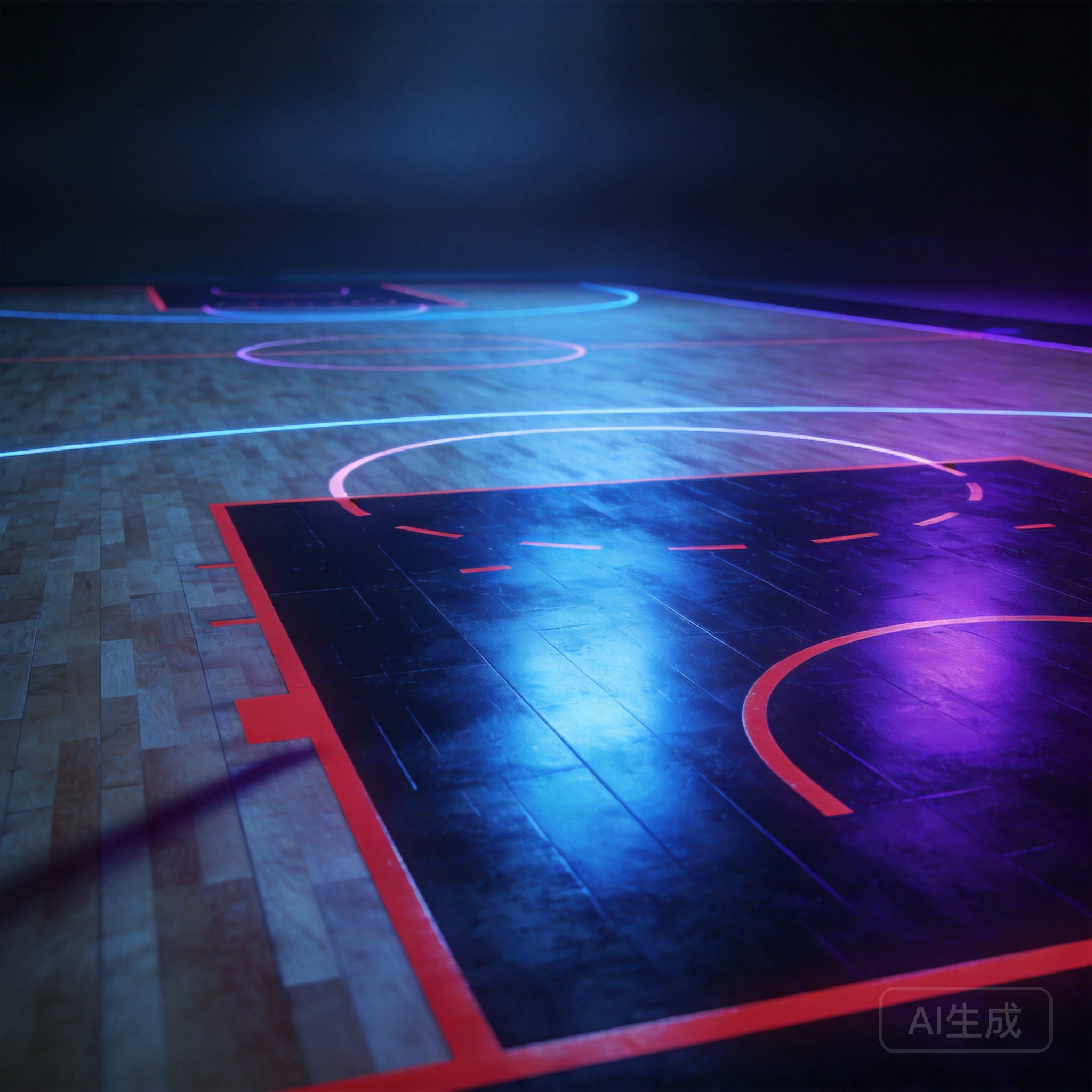 NBA直播吧主题插画